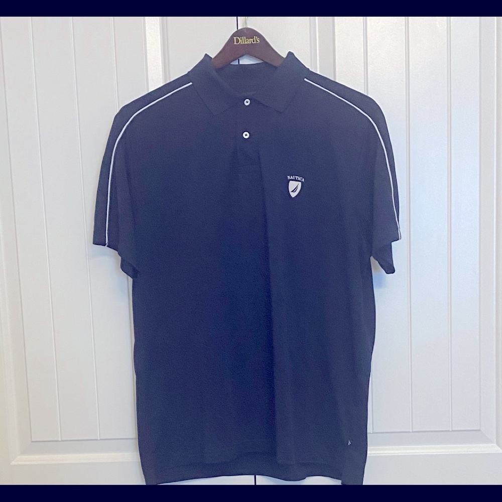 Nautica solid polo shirt